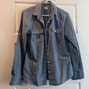 JCrew Chambray button down